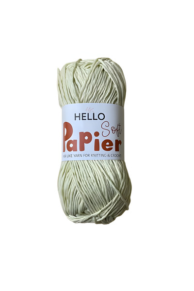 Hello Μαλακό χαρτί Μαλακό ψάθινο χαρτί νήμα 100 γρ.