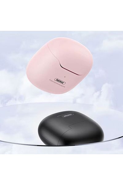 REDz Accessories Căști Bluetooth REMAX TWS-19 Marshmallow, capacitate 300mAh, reducere a zgomotului, negre