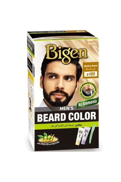 Bigen Speedy Bigen Men's Beard Dye - Medium Brown 105