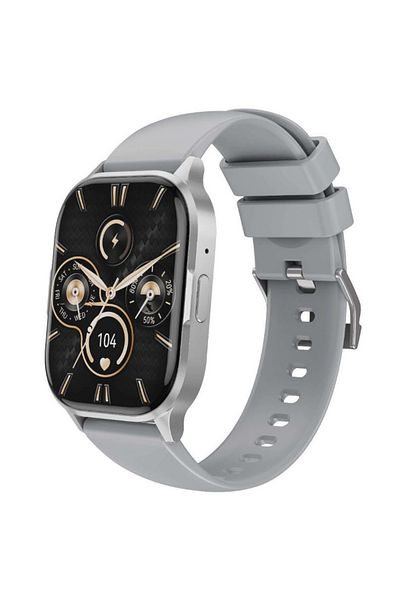 REDz Accessories XO-J10 Smart Watch, Bluetooth, 2.01” AMOLED Screen, 260mAh Battery, Multifunctional, Silicone, Gray