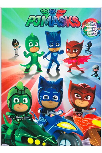 Deniz Oyuncak BOYAMA KİTABI STICKER HEDİYELİ ARKA KAPAK KESİLEREK MASKE YAPILABİLİR 16 RESİMLİ SAYFA