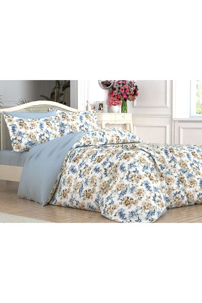 Sinada Single Duvet Cover Set 100% Cotton 62 Wire Fabric (12-27119)