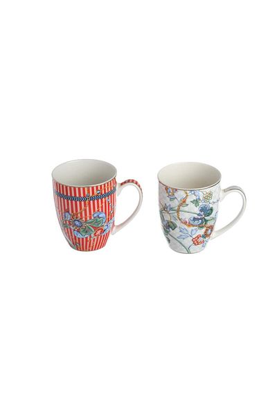 Lucky Art Chantelle New Bone China Porcelain 350Cc Set of 2 Mugs