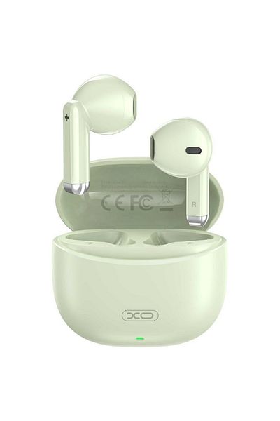 REDz Accessories Căști wireless, XO-X33 Mini Jade Crystals, BT5.3 și TWS, capacitate 250mAh, 4 ore, verde