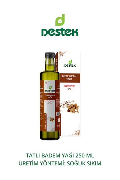 Destek Sweet Almond Oil Cold Press 250 ml