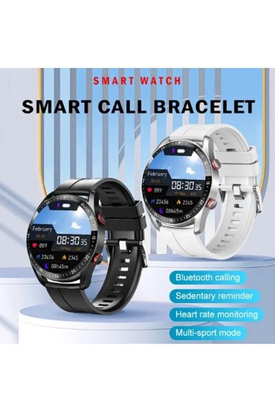 REDz Accessories Smart Watch, SmartWatch Model HW20, IPS screen, Weather Functions, Heart Rate, Call, White