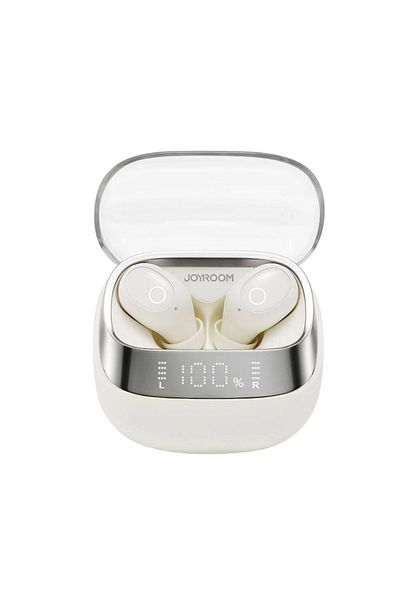 REDz Accessories Căști Bluetooth, Joyroom Jdots Db2, capacitate 500 mAh, afișaj, ultra rapide, TWS, alb