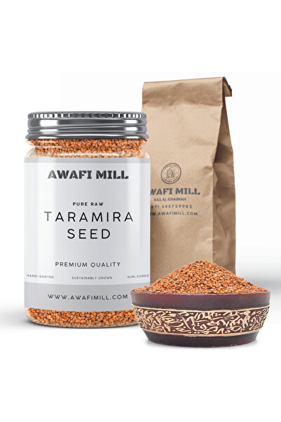 AWAFI MILL بذور التاراميرا | جرجير ساتيفا - زجاجة ١٠٠ غرام / ٣.٥ أونصة