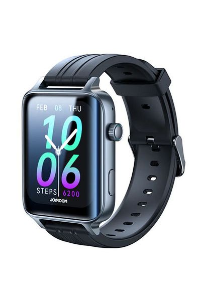 REDz Accessories Joyroom JR-FT6 Smartwatch, Receive Calls, 300mAh, 1.85" Screen, Multiple Apps, Black