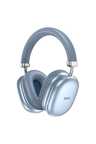 REDz Accessories Căști over-ear, Hoco W35 Max, design pliabil, Bluetooth, autonomie baterie 90h, albastre