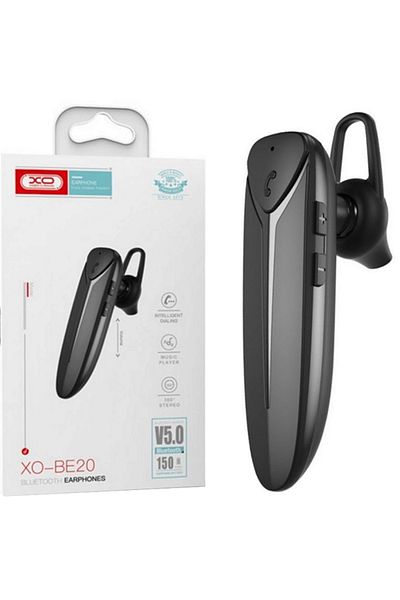 REDz Accessories Căști Bluetooth Xo-be20, microfon și buton, capacitate 150 mAh, 10 ore de utilizare, negru