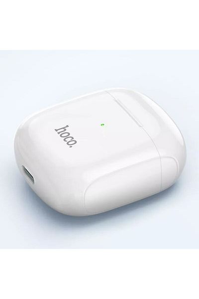 REDz Accessories Căști wireless Hoco Ew19, Bluetooth 5.3, capacitate 300 mAh, albe