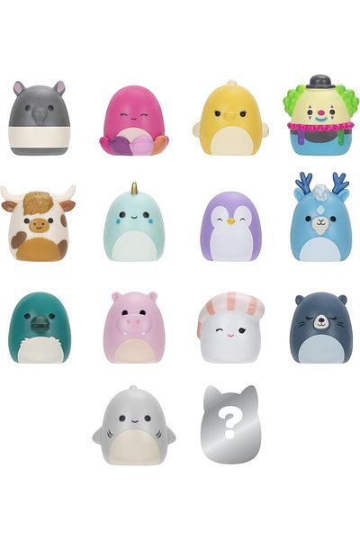 Tower Toys Squish-A-Longs 14 Pieces Series 1 Mini-Squish with