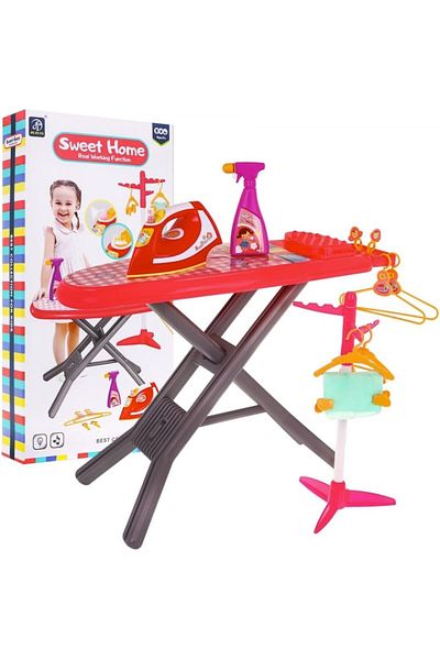 Other Kids’ Ironing Board Set – Light-Up Iron, Accessories & Pretend Play Table