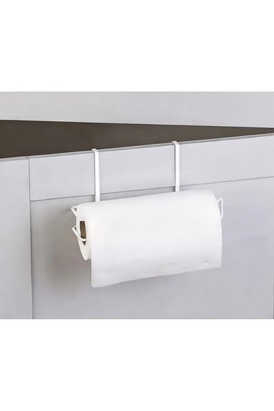 SAY HOME Napkin Holder - White - Metal