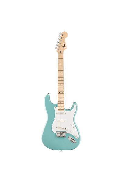 SQUIER FSR Sonic Stratocaster Akçaağaç Klavye WPG Tropical Turquoise Elektro Gitar