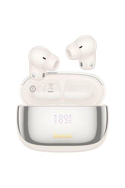 REDz Accessories Căști Bluetooth fără fir Hoco Anc Enc Eq20, Bluetooth 5.4, 400 Mah, Alb