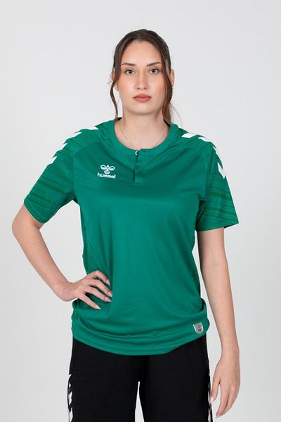 hummel Μπλουζάκι Line Camping Πράσινο