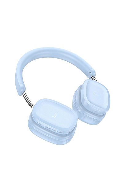 REDz Accessories Wireless Over the Ear Headphones, Bluetooth, Hoco W51, Bluetooth 5.3, 400 mAh, Blue