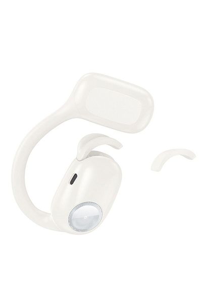 REDz Accessories Căști Bluetooth fără fir Hoco EA3, Bluetooth 5.3, 400 mAh, Alb