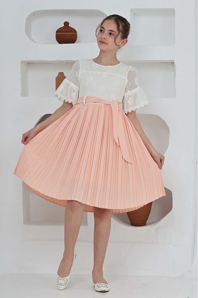 Pasur Bebe ROCHIE PLISATA FATA 5 - 12 ANI