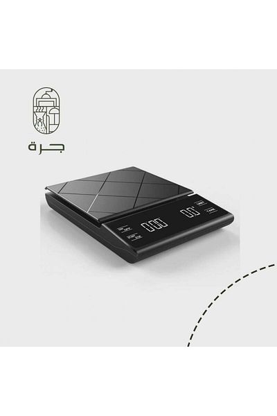 Jarrah electronic scale from a jar