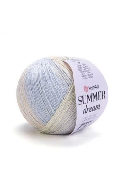 Yarnart SUMMER DREAM - EBRULI HAND KNITTED STRING EBRULI-4312
