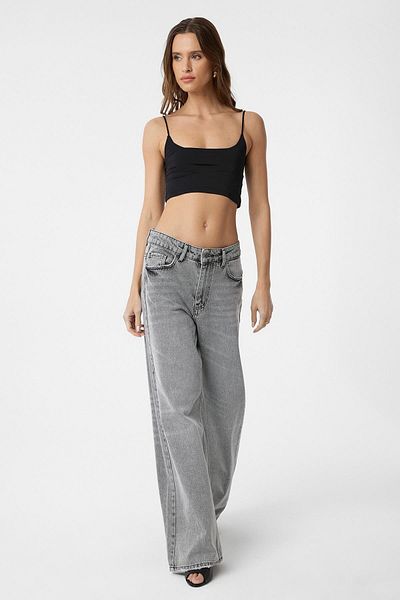 Antioch Light Gray High Waist Women's Jean