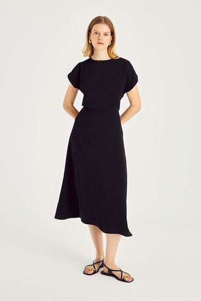 Naramaxx Low Sleeve Midi Dress