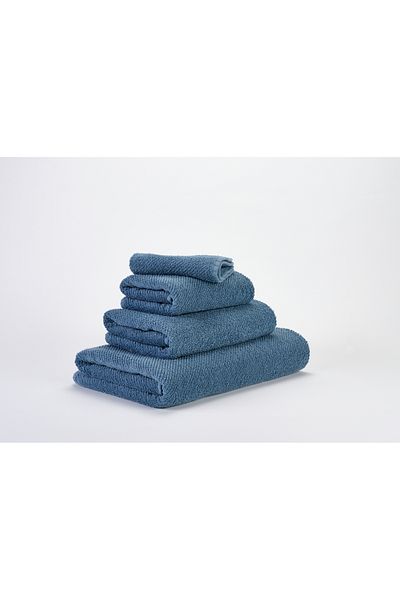 ABBYS&HABIDECOR ABBYS & HABIDECOR TWILL FACE TOWEL 30X30 COL. LIGHT BLUE