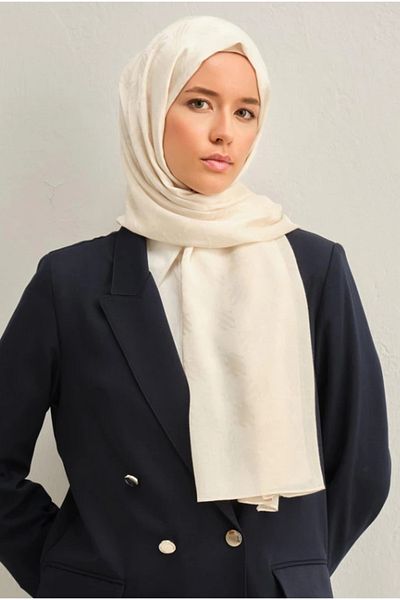 Armine Trend Lyon Shawl 4-246964 Κρέμα