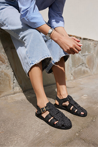 ANGELİNA JONES ROMUS ΓΥΝΑΙΚΕΙΑ ΜΑΥΡΑ ΣΑΝΔΑΛΙΑ ΧΕΙΡΟΣ ΟΡΓΟΥ ΨΑΡΙ