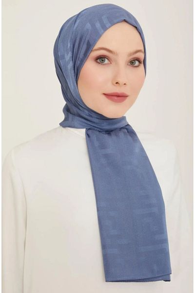 Armine Trend Mira Şal 2-242739 Albastru Petrol