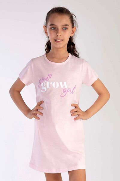 VİENETTA Cotton Girl's Short Sleeve Nightgown, 212595