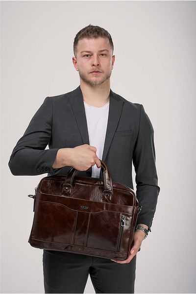 ÇÇS حقيبة جلدية أصلية من جاس 71470