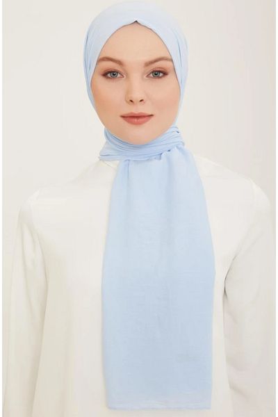 Armine Trend Natural Soft Shawl 34 Baby Blue μονόχρωμο