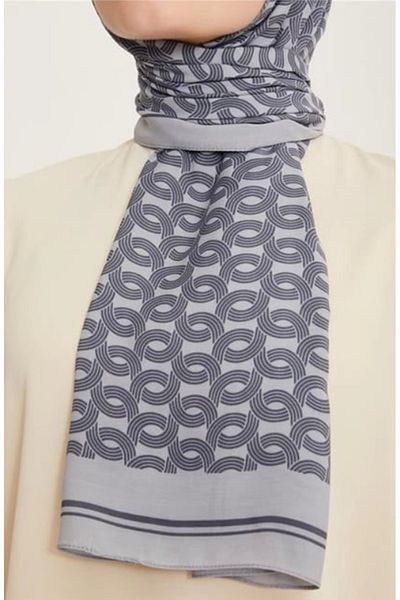 Armine Trend Laurel Shawl 5772-2-27 Γκρι