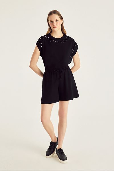 Naramaxx Elastic Waist Knitted Shorts