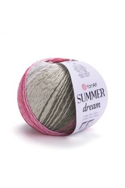 Yarnart SUMMER DREAM - EBRULI HAND KNITTED STRING EBRULI-4313