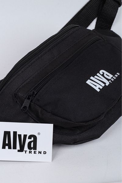 ALYA Μαύρη Unisex Τσάντα ώμου και μέσης δύο τμημάτων