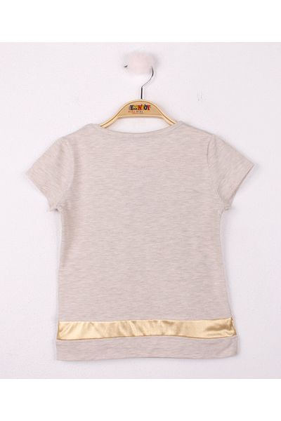 Toontoy Girl's Glow Printed T-Shirt