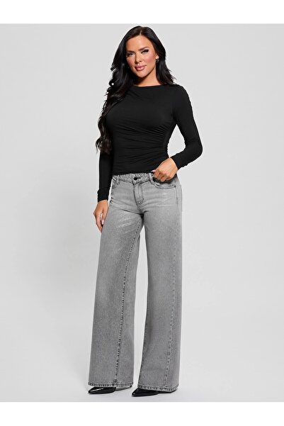 Guess Sexy Palazzo Women's Gray Jeans W5Ra96D5M31-S1Ln