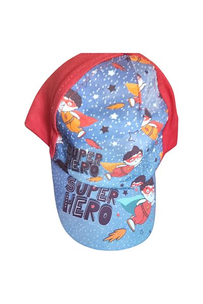 GnelD Adjustable children's summer hat with digital print