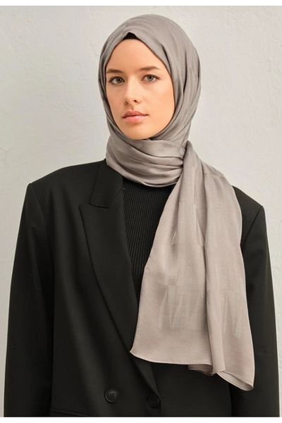 Armine Trend Lyon Σάλι 3-245361 Σκούρο Γκρι