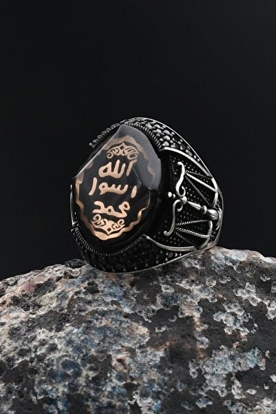 Prestige Mührü Şerif Terazi Figürlü 925 Ayar Gümüş Erkek Yüzüğü 901744