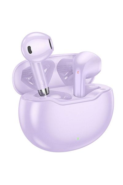 REDz Accessories Căști Bluetooth fără fir Hoco EW61, Bluetooth 5.1, 320 mAh, violet