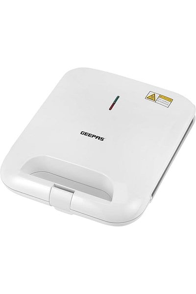 Geepas Grill Maker- GGT36548| Non-Stick Cooking Plates with Overheat Protection