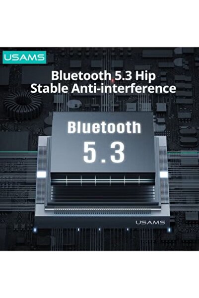 Usams OWS Wireless Earhook Earbuds -- EG Series BT 5.3 sensitive connection, smart touch operation.