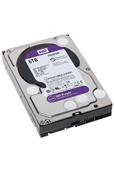 Genel Markalar Wd 6tb Purple Wd62purz 256mb 5400rpm Güvenlik Diski