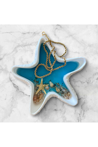 ardesta Διακοσμητικό πιάτο κοσμημάτων – Διακοσμημένο με αληθινά αστερίες της ...